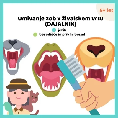 Umivanje zob v živalskem vrtu (DAJALNIK)