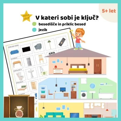 V kateri sobi je ključ?