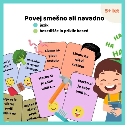 Povej smešno ali navadno