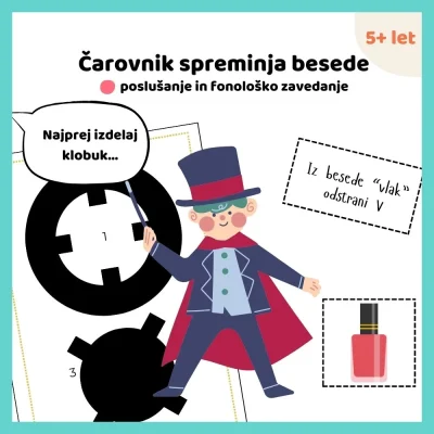 Čarovnik spreminja besede