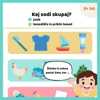 Kaj sodi skupaj?