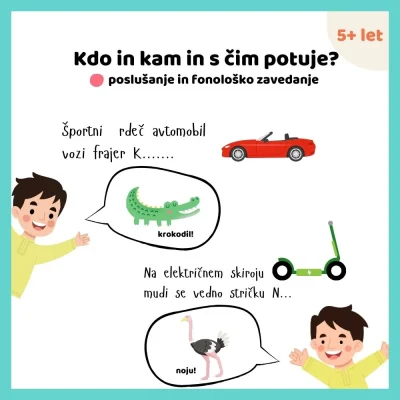 Kdo in kam in s čim potuje?