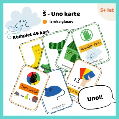Š-Uno karte