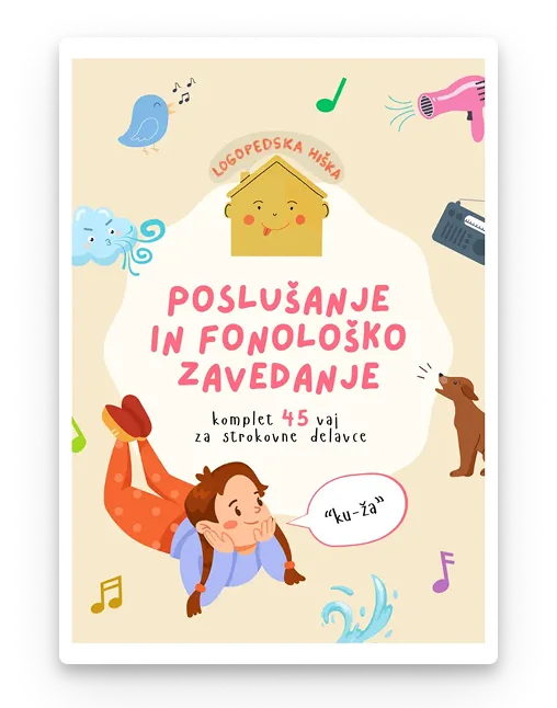 Strokovni delavci - poslušanje in fonološko zavedanje