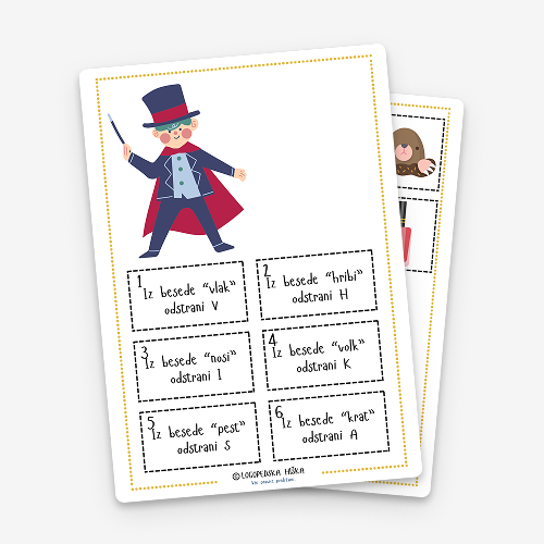 Čarovnik spreminja besede