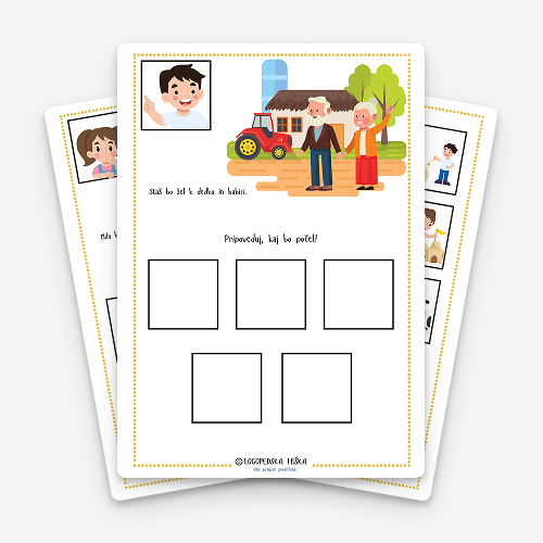 logoped - kaj bosta počela med počitnicami