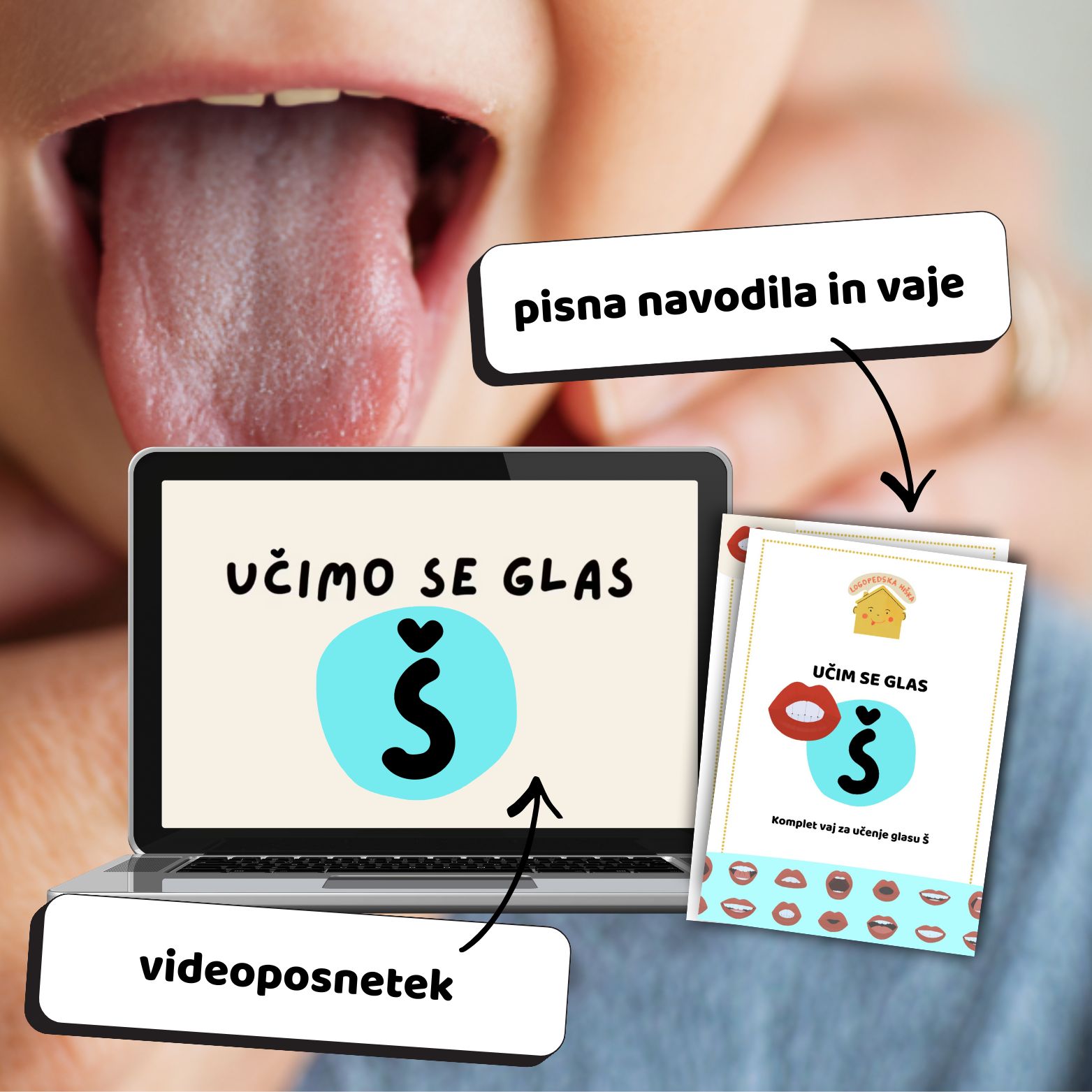 Učim se glas Š - logoped