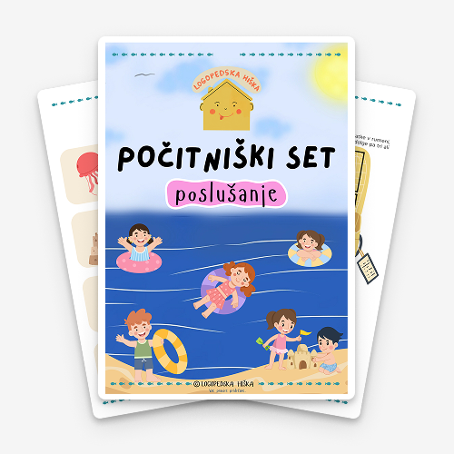 Počitniški set POSLUŠANJE