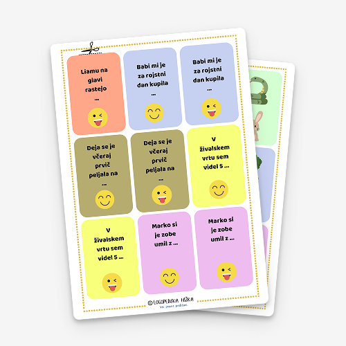 Povej smešno ali navadno